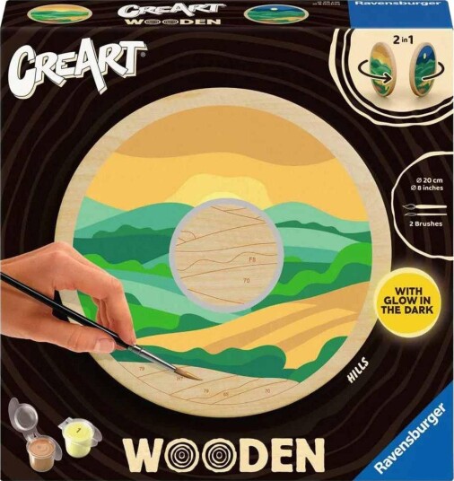 Ravensburger CreArt Treverk Mal etter nummer Sett Hills