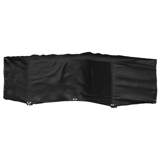 vidaXL L-formet hagemøbeltrekk 16 maljer 215x215x70 cm vidaXL L-formet hagemøbeltrekk 16 maljer 215x215x70 cm