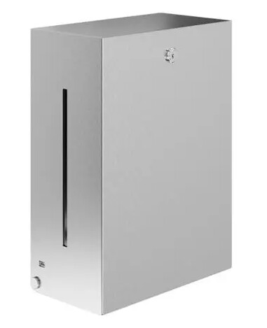HEWI papirdispenser 260x350 mm børstet stål