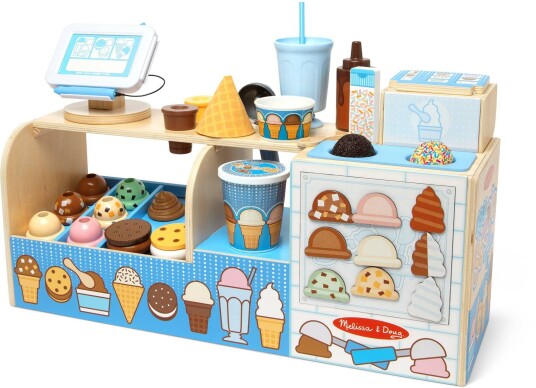 Melissa & Doug Cool Scoops Iskrembod 42 Deler Melissa & Doug Cool Scoops Iskrembod 42 Deler