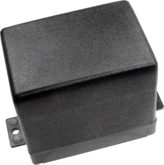 Kemo G022 72 × 50 × 63 mm Plast Sort
