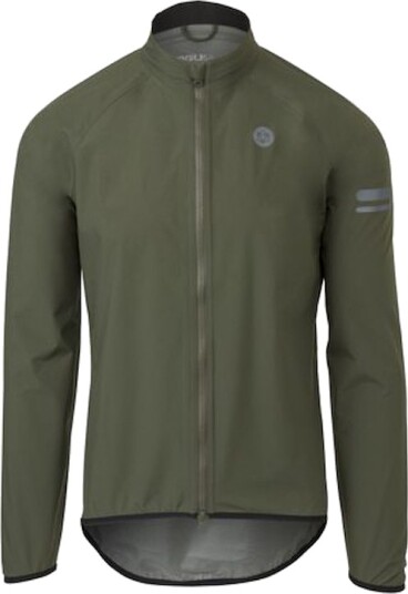 AGU Essential regnjakke forest green herre