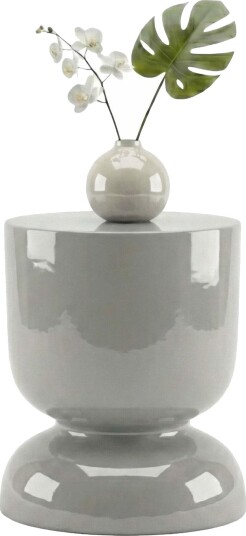 Timeglass sidebord og krakk – allsidig metalldesign