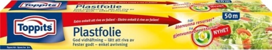 Toppits Plastfolie 32,5CM X 50M 24DFP