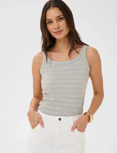 Kaffe Kakarla Top   Grey   XXL