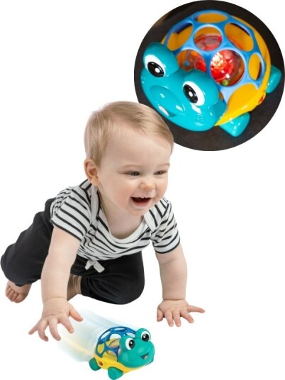 Baby Einstein Oball lekebil med lyd og lys skildpadde Baby Einstein Oball lekebil med lyd og lys skildpadde