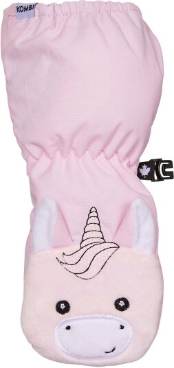 Kombi Sherpa Animal Votter Pink Unicorn XXS