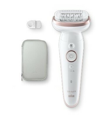 Braun Braun Silk-Épil 9 Epilator 9-000 Hvit Og Rosa Braun Braun Silk-Épil 9 Epilator 9-000 Hvit Og Rosa