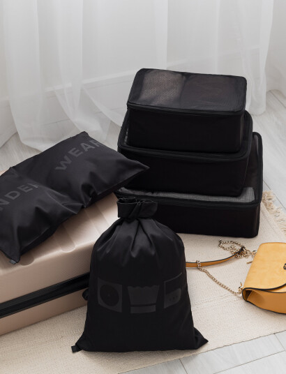 Organista Organizer Set (5 Pcs) Svart One Size