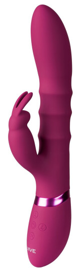 Vive Sora Thrusting Rings G-punkt Rabbitvibrator - Lyserosa - Lyserosa Vive Sora Thrusting Rings G-punkt Rabbitvibrator - Lyserosa - Lyserosa