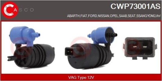 CASCO CWP73001AS Spylepumpe CASCO CWP73001AS Spylepumpe