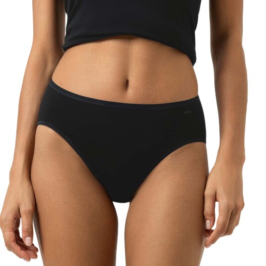 Mey Truser Superfine Organic American Briefs Svart bomull 38 Dame