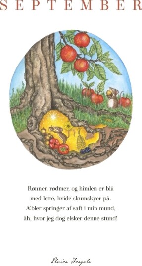 September – Årets Plakat | Elvira Fragola