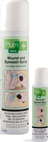 Plum 45530 Sår- og øyerens spray 50 ml, Førstehjelp