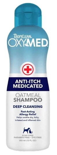Oxymed Medisinsk Kløesjampo For Kjæledyr 355 ml Oxymed Medisinsk Kløesjampo For Kjæledyr 355 ml