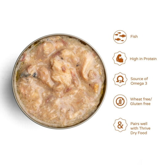 Thrive Sardiner Og Makrell I Saus 75 G