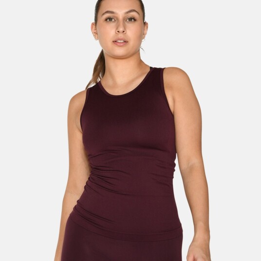 Zebdia Women Seamless tank topp rød Størrelse: XL/XXL Kvinner