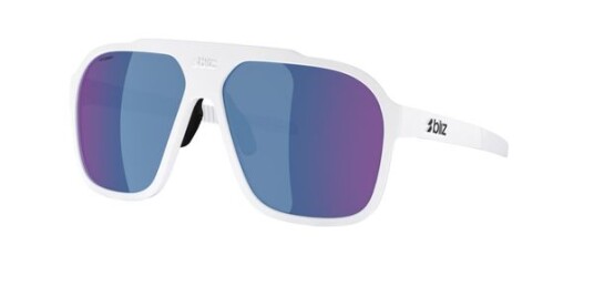 Bliz A2 Innfatningsfarge: Matte White Linsefarge: Blue