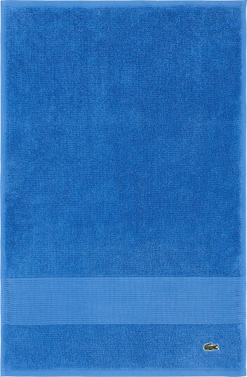Lacoste Home Llecroco Guest Towel - Blue - 40X60CM Lacoste Home Llecroco Guest Towel - Blue - 40X60CM