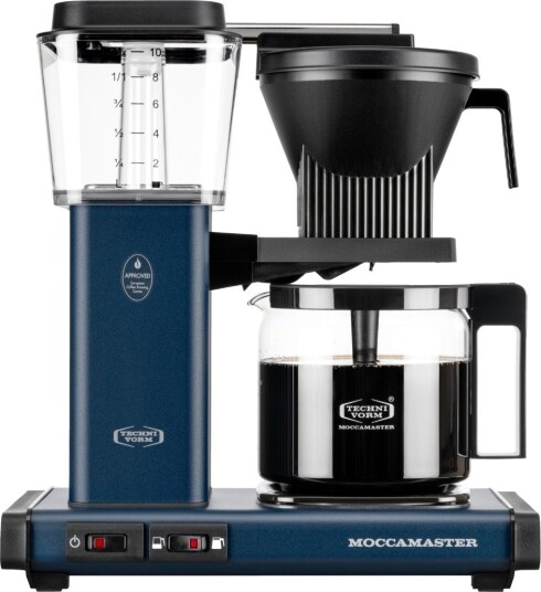 Moccamaster Optio kaffetrakter 1,25 liter midnight blue Moccamaster Optio kaffetrakter 1,25 liter midnight blue