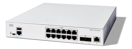 Cisco Catalyst 1300-12Xt-2X - Switch - L3 - Smart - 12 X 10Gbase-T + 2 X 10 Gigabit Sfp+ - Rackmonterbar