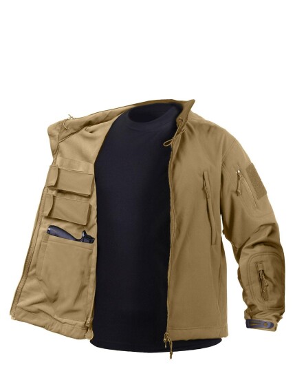 Rothco Softshell jakke med skjult oppbevaring Brun Rothco Softshell jakke med skjult oppbevaring Brun
