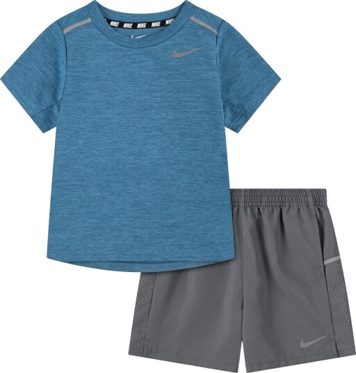 Nike Shorts Sett   Fotball Blue   Nike   6 år (116)   Shorts Blå Grå