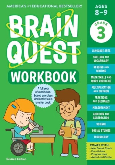 Brain Quest Workbook: 3rd Grade (Revised Edition) Av Janet A. Meyer, Workman Publishing