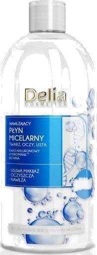 Delia Cosmetics Moisturizing Micellar Water Facial Cleanser With Hyaluronic Acid