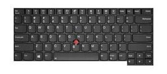 Lenovo Chicony - Brbart tastatur - til utskifting - Fransk - Svart