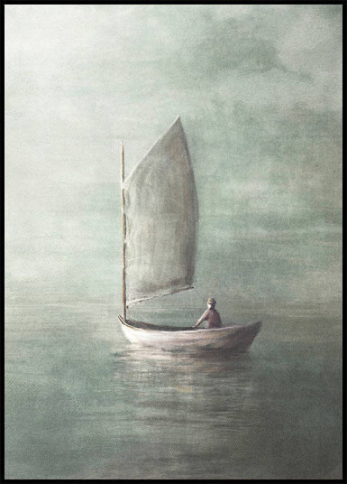 Sailing Towards Infinity Plakat Plakat / 21x30cm
