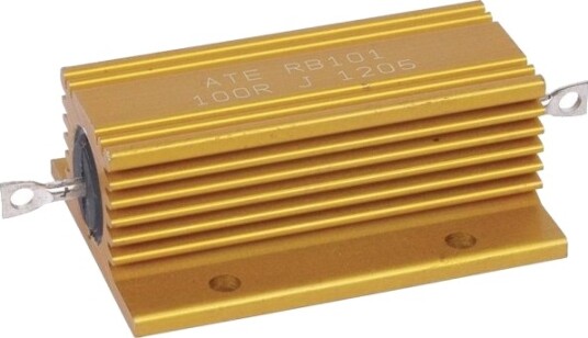 Ate Electronics Rb101-100-J-1 Effektmotstand 100 O Med Aksial Tilkobling 100 W 5 %, 1 Stk Ate Electronics Rb101-100-J-1 Effektmotstand 100 O Med Aksial Tilkobling 100 W 5 %, 1 Stk