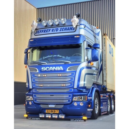LED Lightsign Scania Topline 164x25cm Velg Type: Oransje
