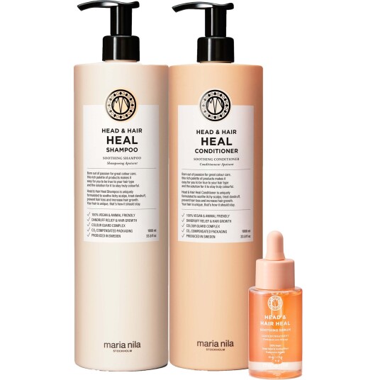 maria nila Head & Hair Heal Bundle Shampoo 1000 ml & Conditioner 1000
