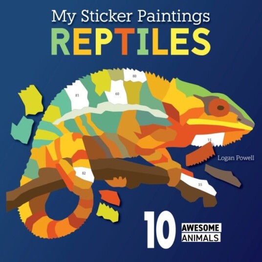 My Sticker Paintings: Reptiles My Sticker Paintings: Reptiles