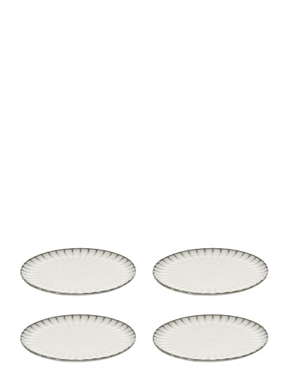 Serax Plate M Inku By Sergio Herman Set/4 - Cream - Ø 21 CM
