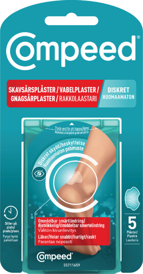 Compeed Gnagsårplaster Discreet 5 stk.