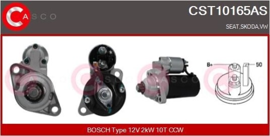 Starter CASCO CST10165AS