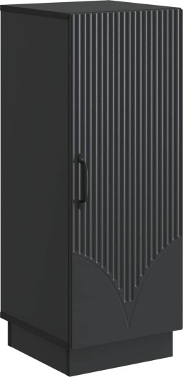 Serviesskap Svart 33 x 34,5 x 87 cm Konstruert tre Serviesskap Svart 33 x 34,5 x 87 cm Konstruert tre