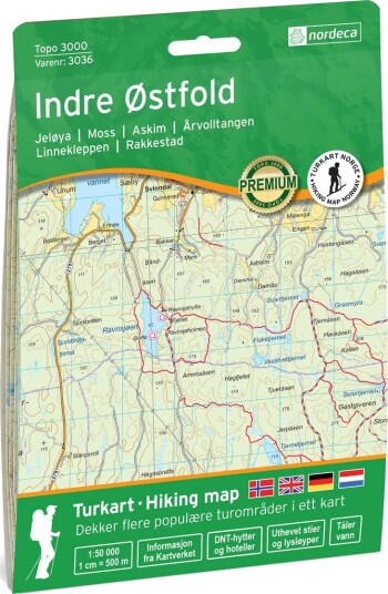 Indre Østfold 1:50 000 Indre Østfold 1:50 000
