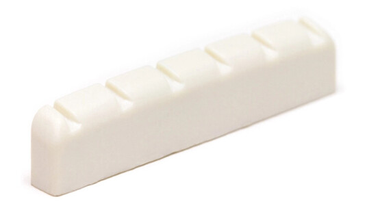Graph Tech Tusq Pq-6250-00 C-Guitar Nut, Flat, Slotted, 1 7/8" Long