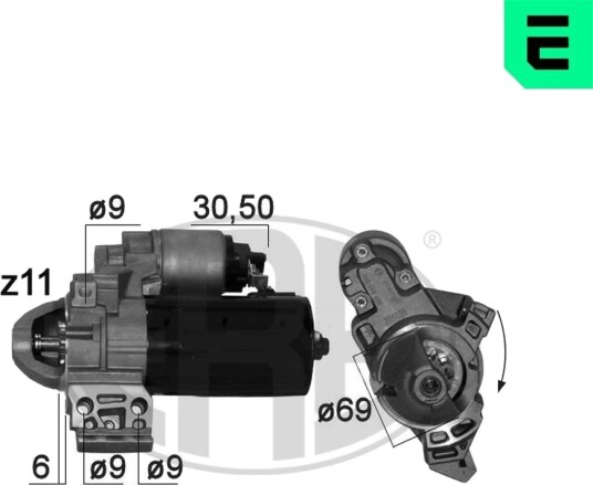 Starter ERA 220874A