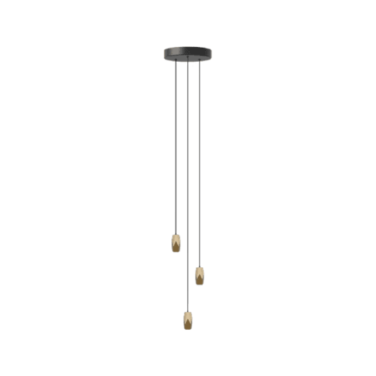 Umage Brighter Days Penta Taklampe med Cluster 3 Messing