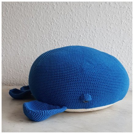 Hvalpute av Rito Krea Pute Hekleoppskrift Hvalpute av Rito Krea Pute Hekleoppskrift
