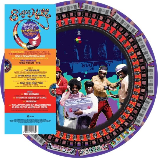 Grandmaster Flash The Furious Five The Breaks Grandmaster Flash The Furious Five Definitive Collection Limited Zoetrope Edition Vinyl