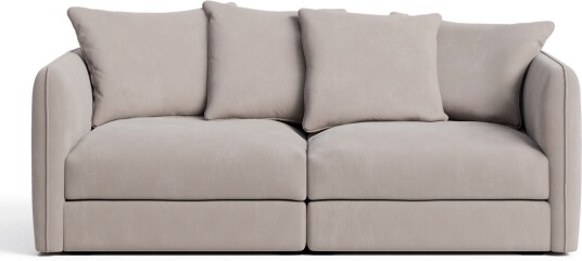 No Ga - Pavarotti 2-Seater Shadow Beige Sofaer