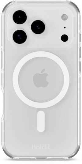 Holdit iPhone 17 Pro MagSafe Case Transparent / White