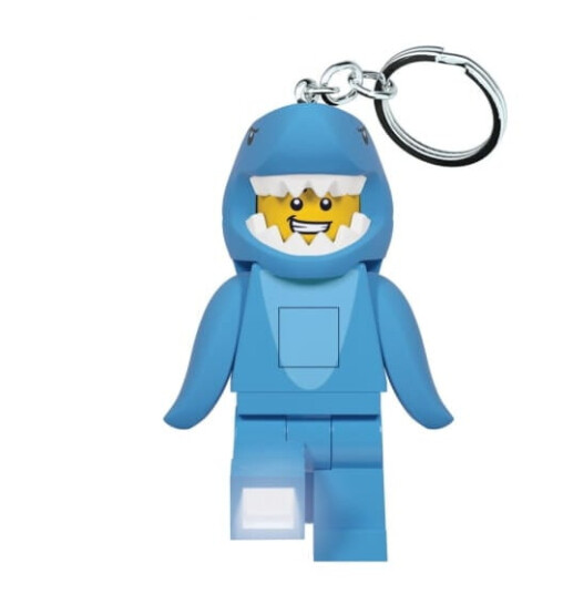 LEGO Shark Suit Guy LED Nøkkelring - Gadgets med Lommelykt