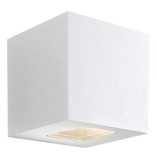 Hide-a-Lite Cube XL I Veggarmatur 3000 K 925 lm 80° 12 5 W IP65 Hvit Belysning
