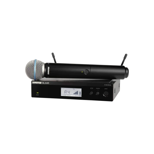 Shure BLX24R/B58-H8E Rack Mount Wireless Handheld Microphone System